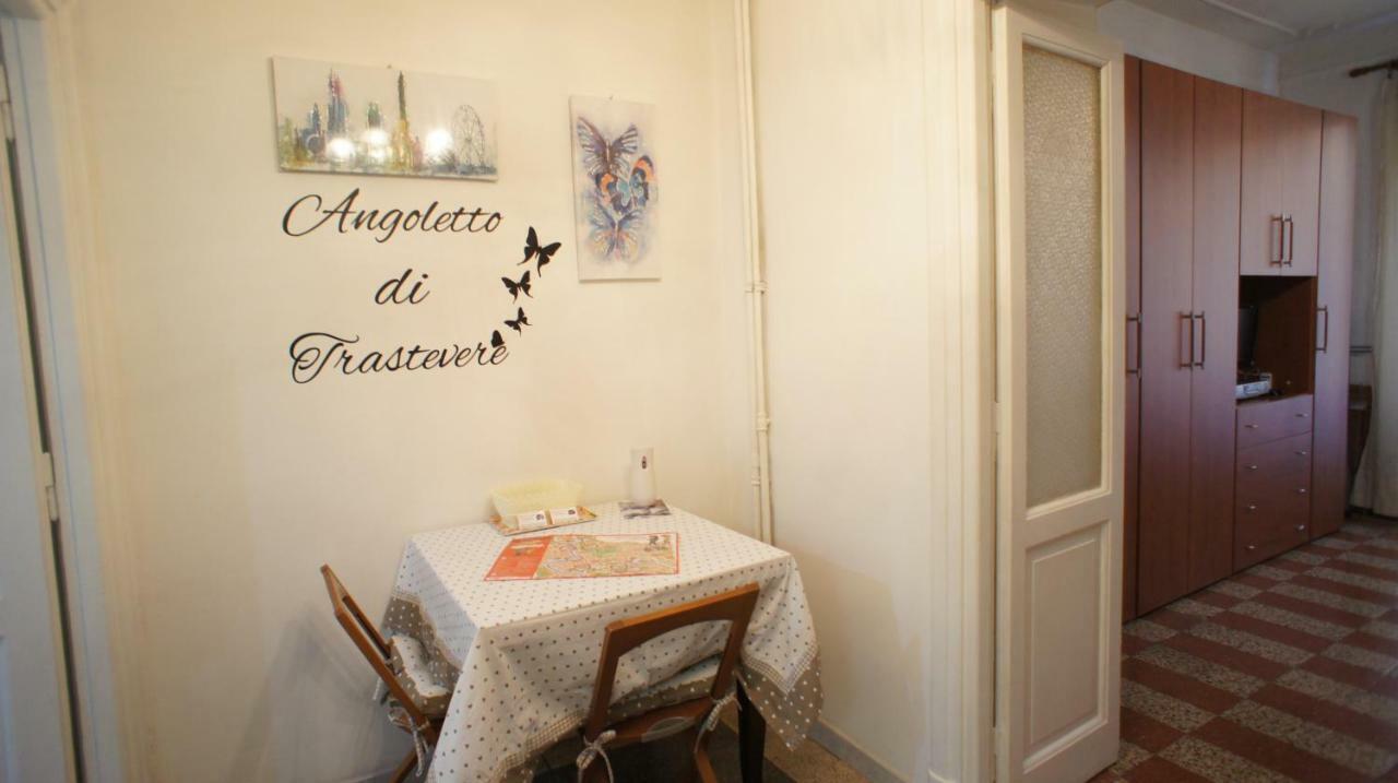 Angoletto Di Trastevere Rom Eksteriør billede